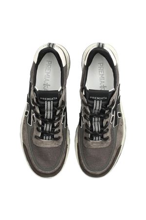 Brown mesh and suede Nous sneakers PREMIATA | NOUS7725