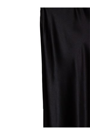 Black long silk skirt PUROTATTO | FW250283052030