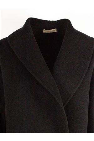 Black wool and cashmere blend coat PUROTATTO | FW250788113030