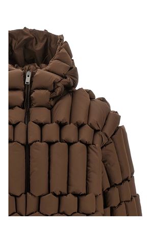 Piumino in nylon marrone RAXXY | CRDJ085CHOCOLATE