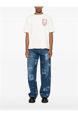 T-shirt in cotone bianco RHUDE | RHPF25TT030120028