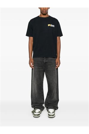 T-shirt in cotone nero RHUDE | RHPF25TT100120027
