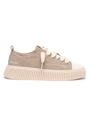 Low-top sneakers in beige suede RHUN | 2020BEIGE