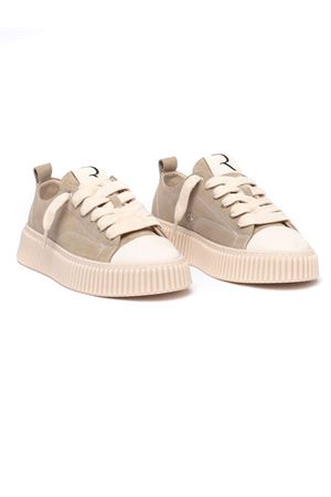 Low-top sneakers in beige suede RHUN | 2020BEIGE