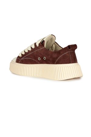Low-top sneakers in bordeaux suede RHUN | 2020SUEDEBORDEAUX