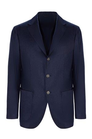 Blazer in lana vergine blu SARTORIO | SG1250S0731703000.