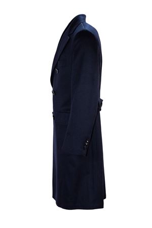 Cappotto doppiopetto in cashmere blu SARTORIO | SSCARLOW6818019002.