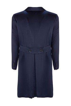 Cappotto doppiopetto in cashmere blu SARTORIO | SSCARLOW6818019002.