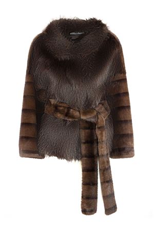 Brown faux fur SWORD | 7238MARRONE