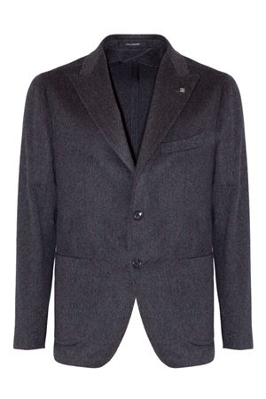 Blazer in misto cashmere e lana vergine grigio TAGLIATORE | 1SMC26K220009S3218