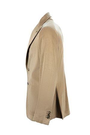 Beige cotton and virgin wool blend blazer TAGLIATORE | 1SMC26K520117T1083
