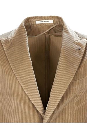 Beige cotton and virgin wool blend blazer TAGLIATORE | 1SMC26K520117T1083