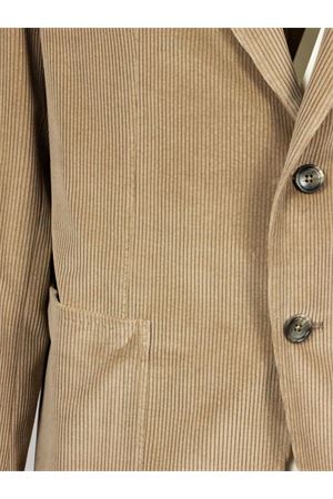 Beige cotton and virgin wool blend blazer TAGLIATORE | 1SMC26K520117T1083