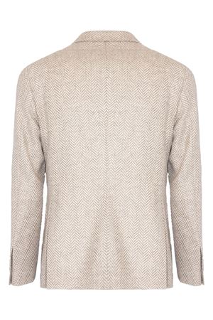 Beige virgin wool and cashmere blend blazer TAGLIATORE | 1SMC26K610080A3259