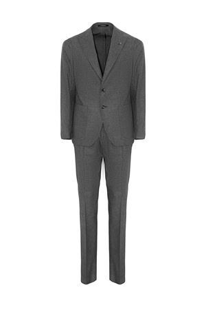 Single-breasted suit in grey super 110'S wool TAGLIATORE | 2SMC26K11060071G3021