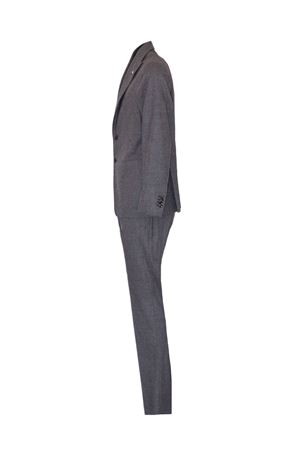 Single-breasted suit in grey super 110'S wool TAGLIATORE | 2SMC26K11060071G3021