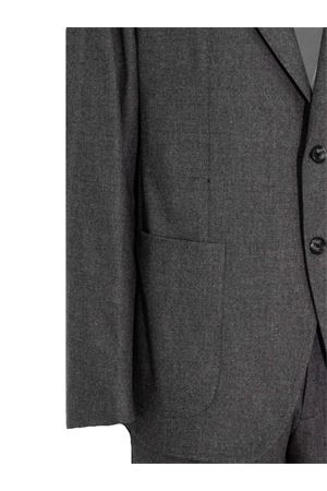 Single-breasted suit in grey super 110'S wool TAGLIATORE | 2SMC26K11060071G3021