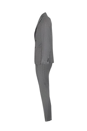 Grey virgin wool single-breasted suit TAGLIATORE | 2SMC26K11520038G1082