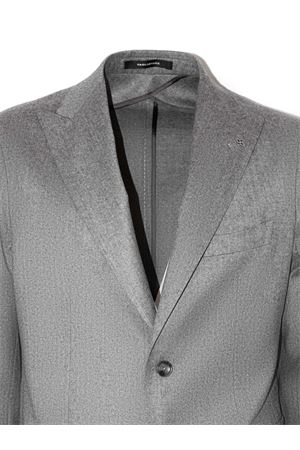 Grey virgin wool single-breasted suit TAGLIATORE | 2SMC26K11520038G1082