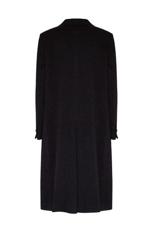 Dark grey virgin wool and cashmere blend coat TAGLIATORE | AMANDA350001S5052