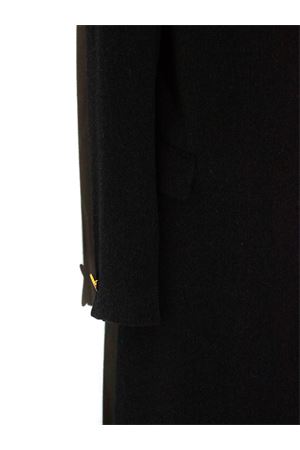 Dark grey virgin wool and cashmere blend coat TAGLIATORE | AMANDA350001S5052