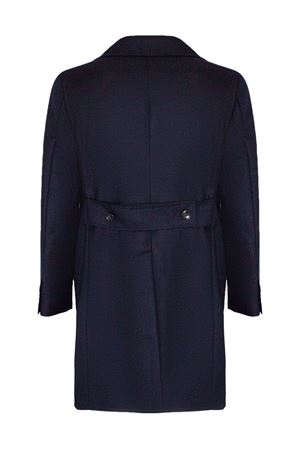 Double-breasted coat in dark blue virgin wool TAGLIATORE | ARDEN150037B1243