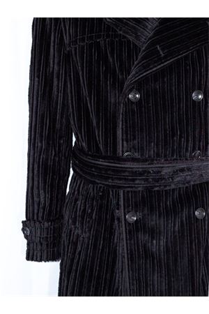Black corduroy cotton coat TAGLIATORE | BORNS300002N1309