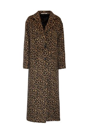 Long coat in animalier wool and mohair blend TAGLIATORE | CARINE910030N1359