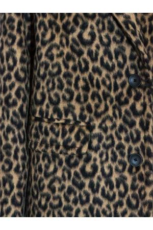 Long coat in animalier wool and mohair blend TAGLIATORE | CARINE910030N1359