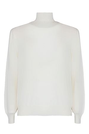 White virgin wool jumper TAGLIATORE | CLAYTONGSI2507005