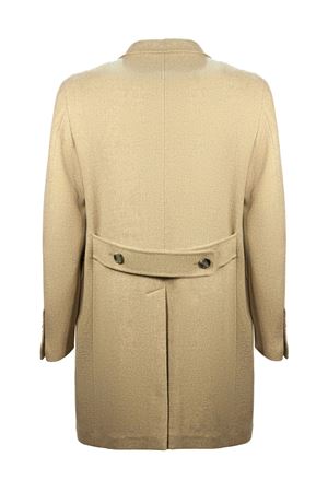 Beige virgin wool and cashmere blend coat TAGLIATORE | CSBMM3W340227ET816