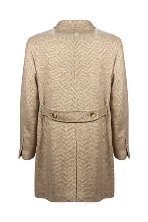 Beige virgin wool blend coat TAGLIATORE | CSBMM3W610079F1205