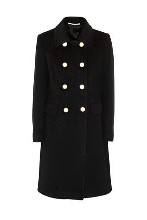 Black double-breasted coat TAGLIATORE | HENNIE350005N044