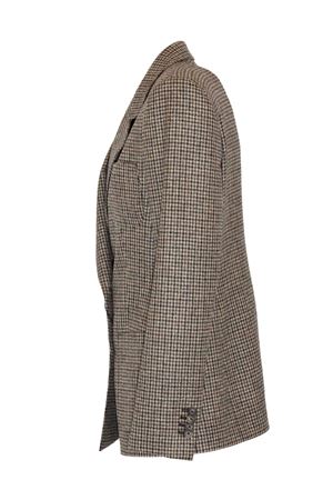 Double-breasted houndstooth blazer TAGLIATORE | JNAYADE10L440015ET954