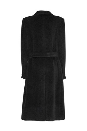 Black angora and virgin wool long coat TAGLIATORE | JOLECC70015N085