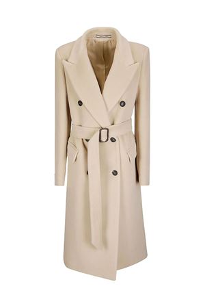 Double-breasted coat in beige wool TAGLIATORE | JOLECCD70015A1177