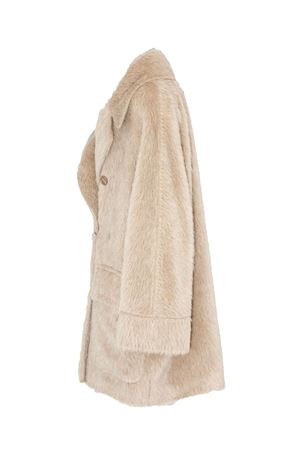 Beige alpaca and virgin wool blend coat TAGLIATORE | LILLIAND70017T1229