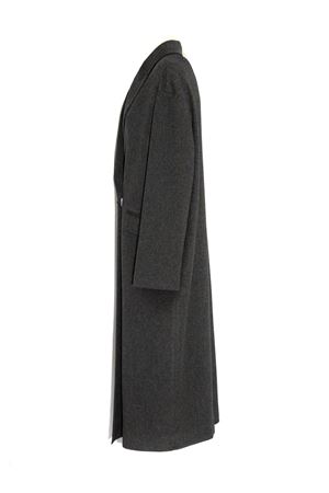 Grey virgin wool coat TAGLIATORE | LINDEN010103S3332