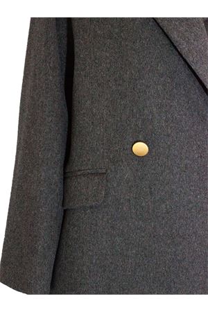 Grey virgin wool coat TAGLIATORE | LINDEN010103S3332