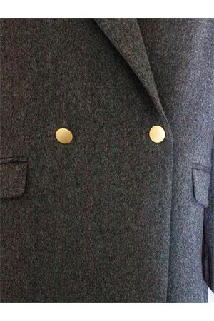 Grey virgin wool coat TAGLIATORE | LINDEN010103S3332
