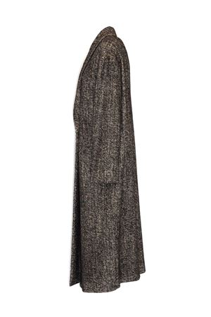 Black and white virgin wool blend coat TAGLIATORE | LINDEN340319EN870