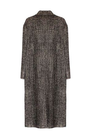 Black and white virgin wool blend coat TAGLIATORE | LINDEN340319EN870