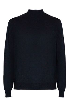 Black virgin wool jumper TAGLIATORE | LIONELGSI2501099