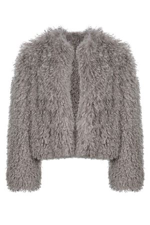 Light brown faux fur jacket TAGLIATORE | PERLAF80010P1073