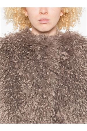 Light brown faux fur jacket TAGLIATORE | PERLAF80010P1073