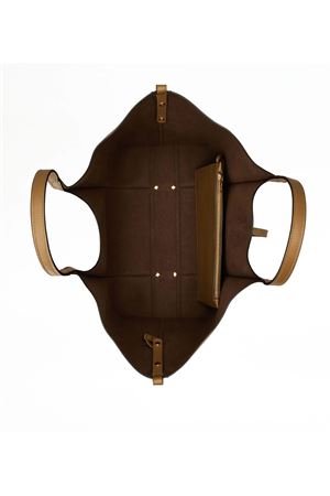 Borsa Shopping T Timeless in Pelle Media Verde TOD'S | XBWTSBA0200XSOS411