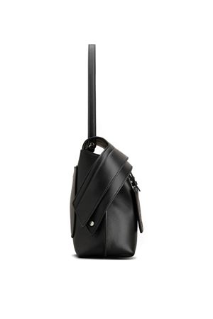 Tod's Wave Bag in Pelle Media Nera TOD'S | XBWWAVJ0300WPEB999