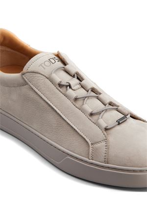 Sneakers in Nabuk Grigio TOD'S | XXM04L0JF406RNC413