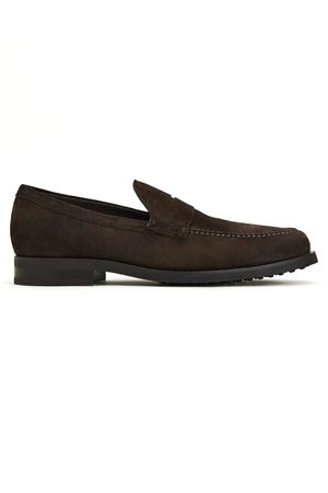 Mocassino in ricca pelle scamosciata TOD'S | XXM0ZF0Q920RE0S800