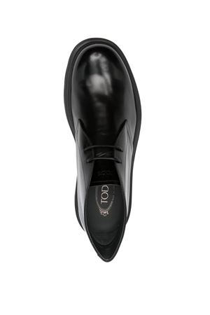Black calf leather ankle boots TOD'S | XXM24L00D80LYGB999